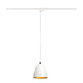 PARA CONE 14, luminária suspensa para sistema trifásico, GU10, branco/dourado