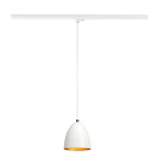PARA CONE 14, luminária suspensa para sistema trifásico, GU10, branco/dourado