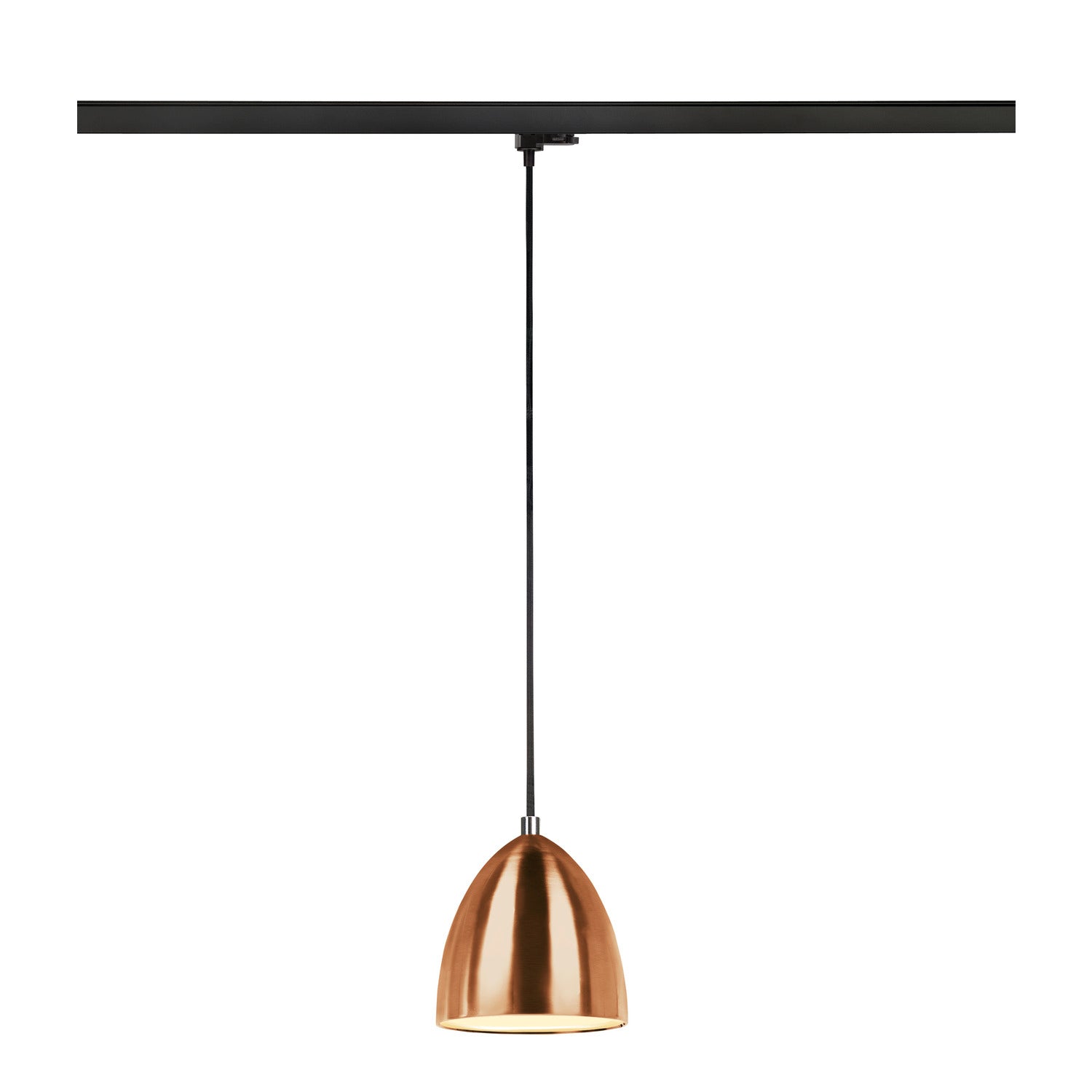 PARA CONE 14, luminária suspensa para sistema trifásico, GU10, cobre