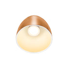 PARA CONE 14, luminária suspensa para sistema trifásico, GU10, cobre