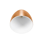 PARA CONE 14, luminária suspensa para sistema trifásico, GU10, cobre