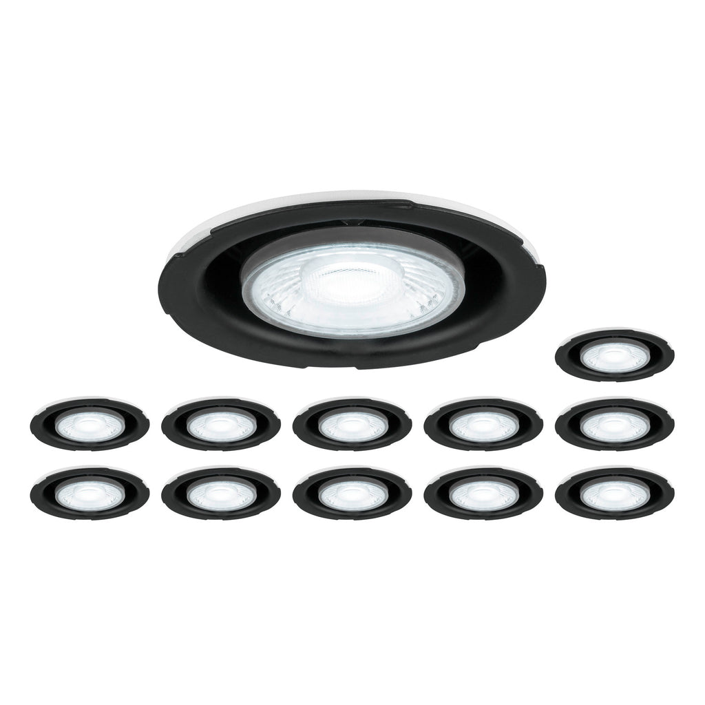 Conjunto composto por 12 x UNIVERSAL DOWNLIGHT PHASE 38°, fixa/orientável, sem cobertura