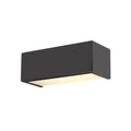 CHROMBO, Aplique de parede, quadrado, 3000 K, 8 W, PHASE, 120°, preto