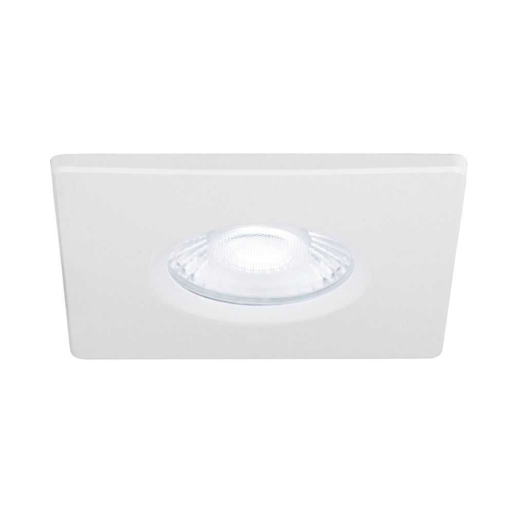 UNIVERSAL DOWNLIGHT tampa, para downlight, IP65, quadrado, branco