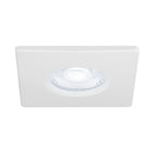 UNIVERSAL DOWNLIGHT tampa, para downlight, IP65, quadrado, branco