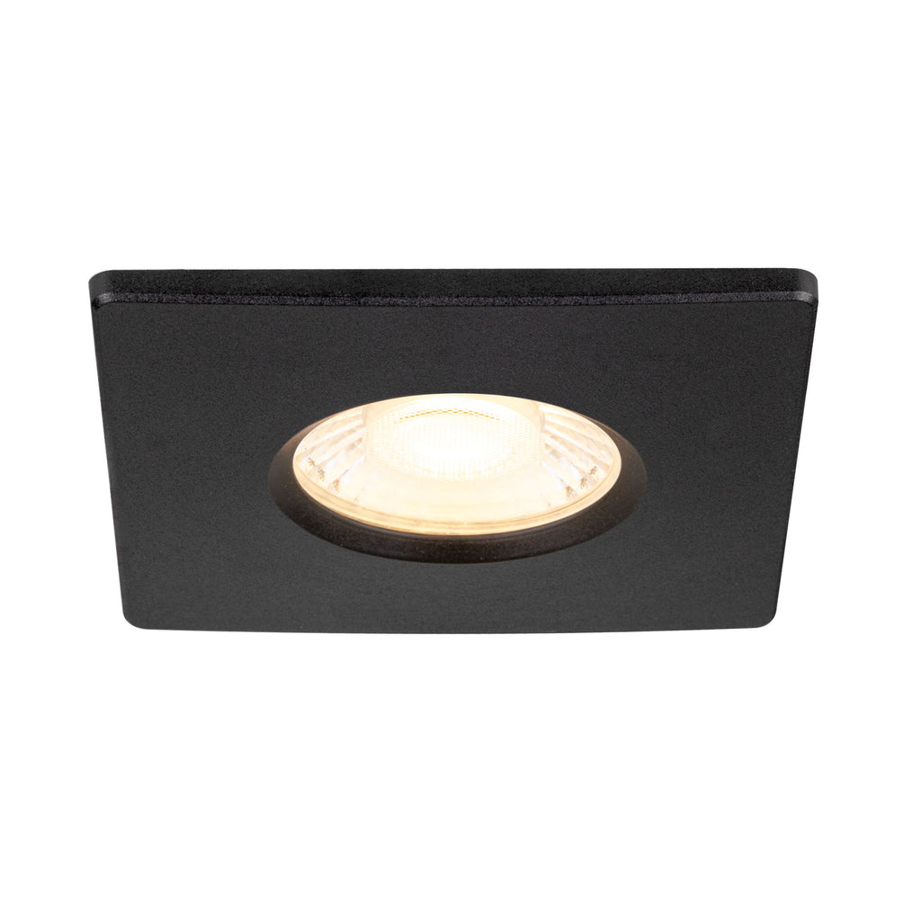 UNIVERSAL DOWNLIGHT tampa, para downlight, IP65, quadrado, preto