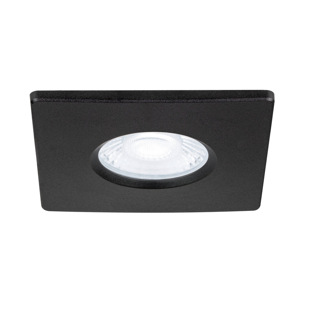 UNIVERSAL DOWNLIGHT tampa, para downlight, IP65, quadrado, preto