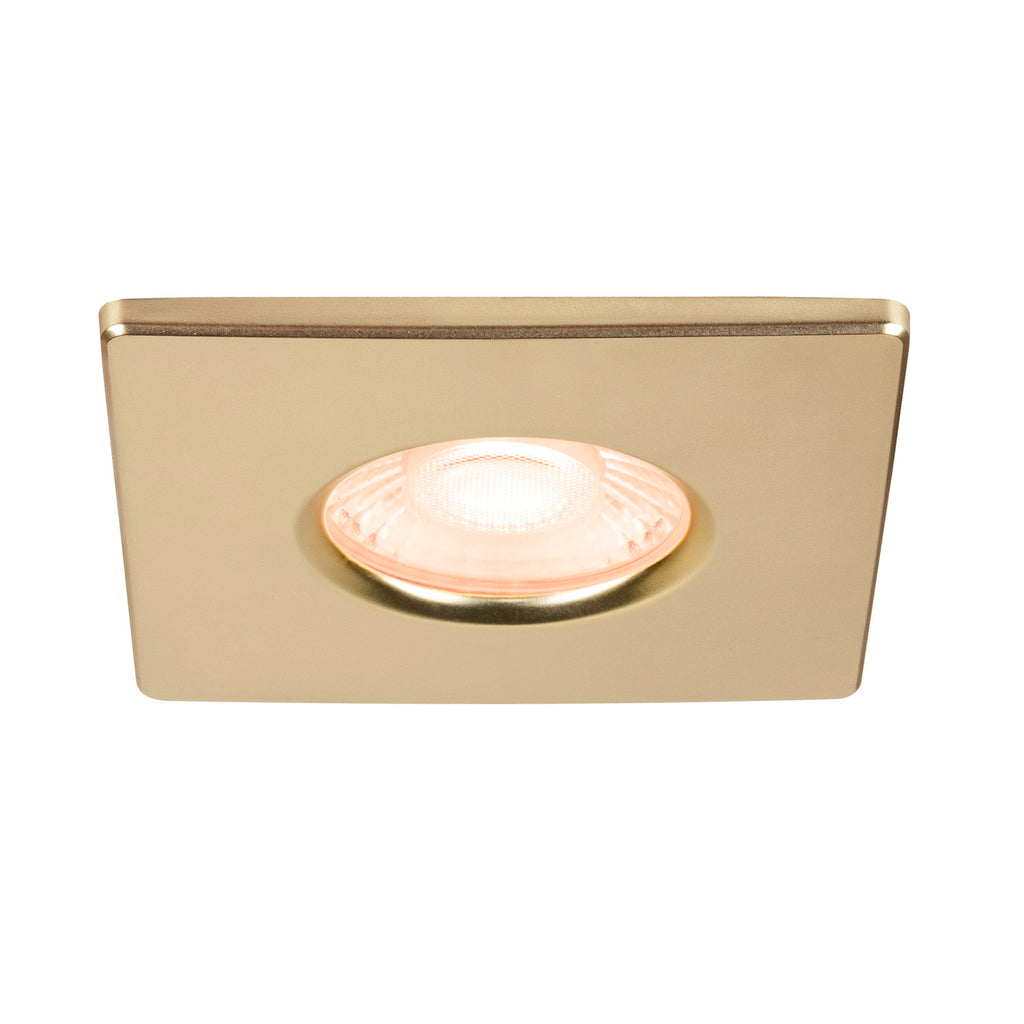UNIVERSAL DOWNLIGHT tampa, para downlight, IP65, angular, dourado mate