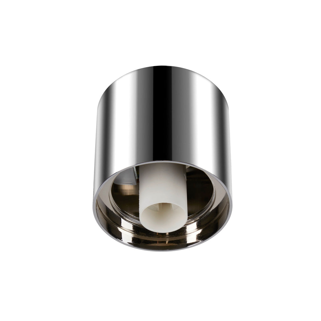 VARYT, Candeeiro de teto de montagem saliente, redondo, 1x máx. 6 W, E14, cromado