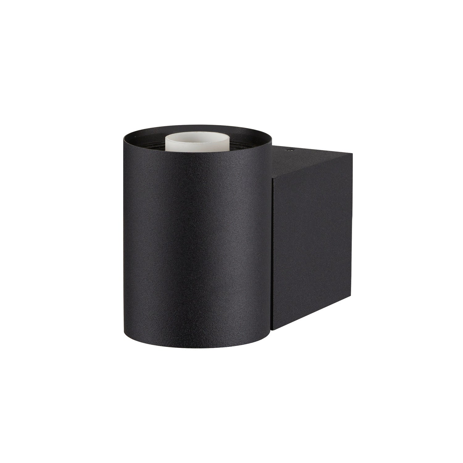 VARYT, Aplique de parede, redondo, 1x máx. 6 W, E14, preto