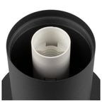 VARYT, Candeeiro de mesa, redondo, 1x máx. 6 W, E14, preto