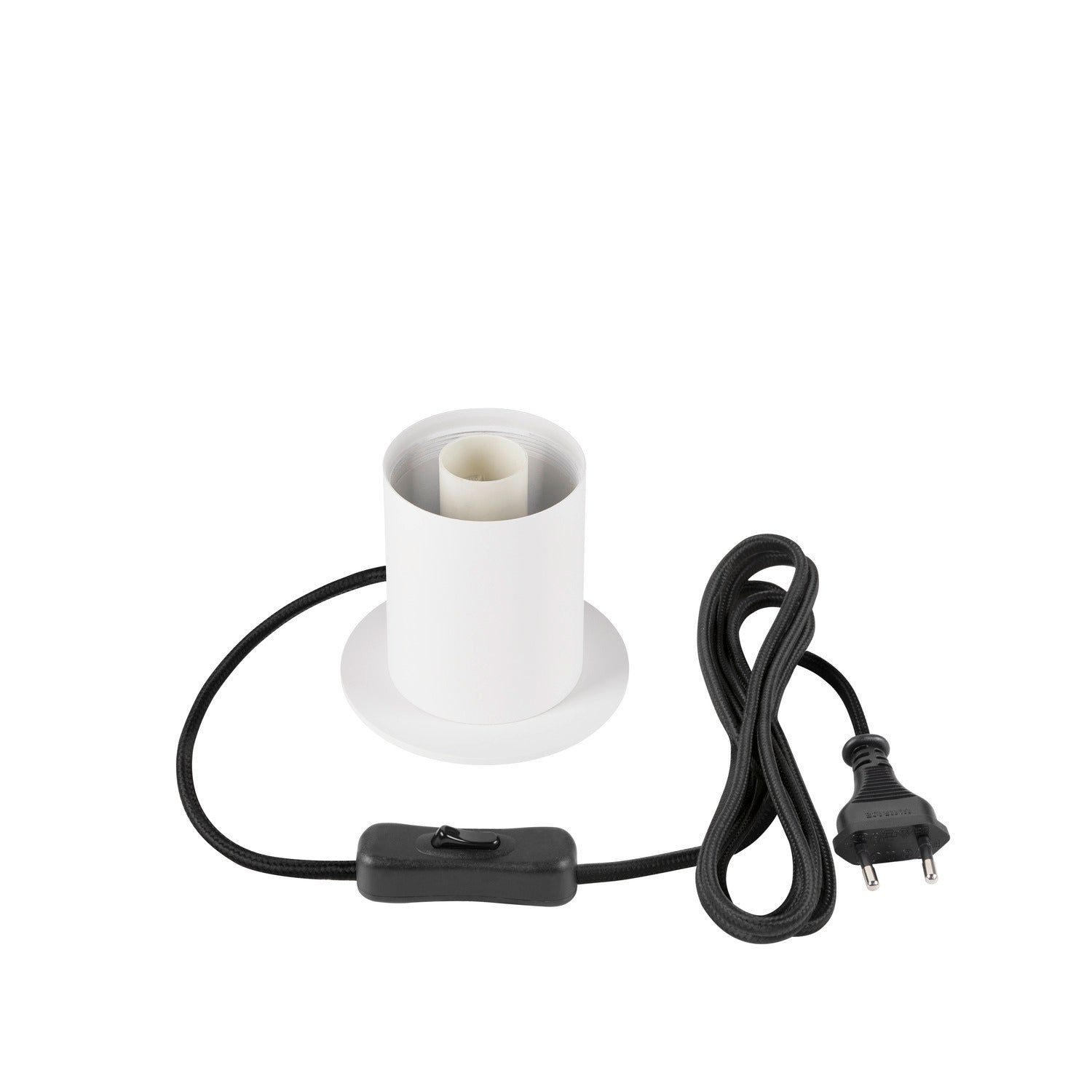 VARYT, Candeeiro de mesa, redondo, 1x máx. 6 W, E14, branco