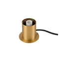 VARYT, Candeeiro de mesa, redondo, 1x máx. 6 W, E14, latão