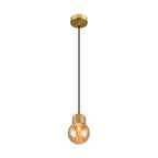 VARYT abajur de vidro, Diamant amber