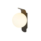 SUN, Aplique de parede, redondo, 1x máx. 40 W, LED, G9, PHASE, preto