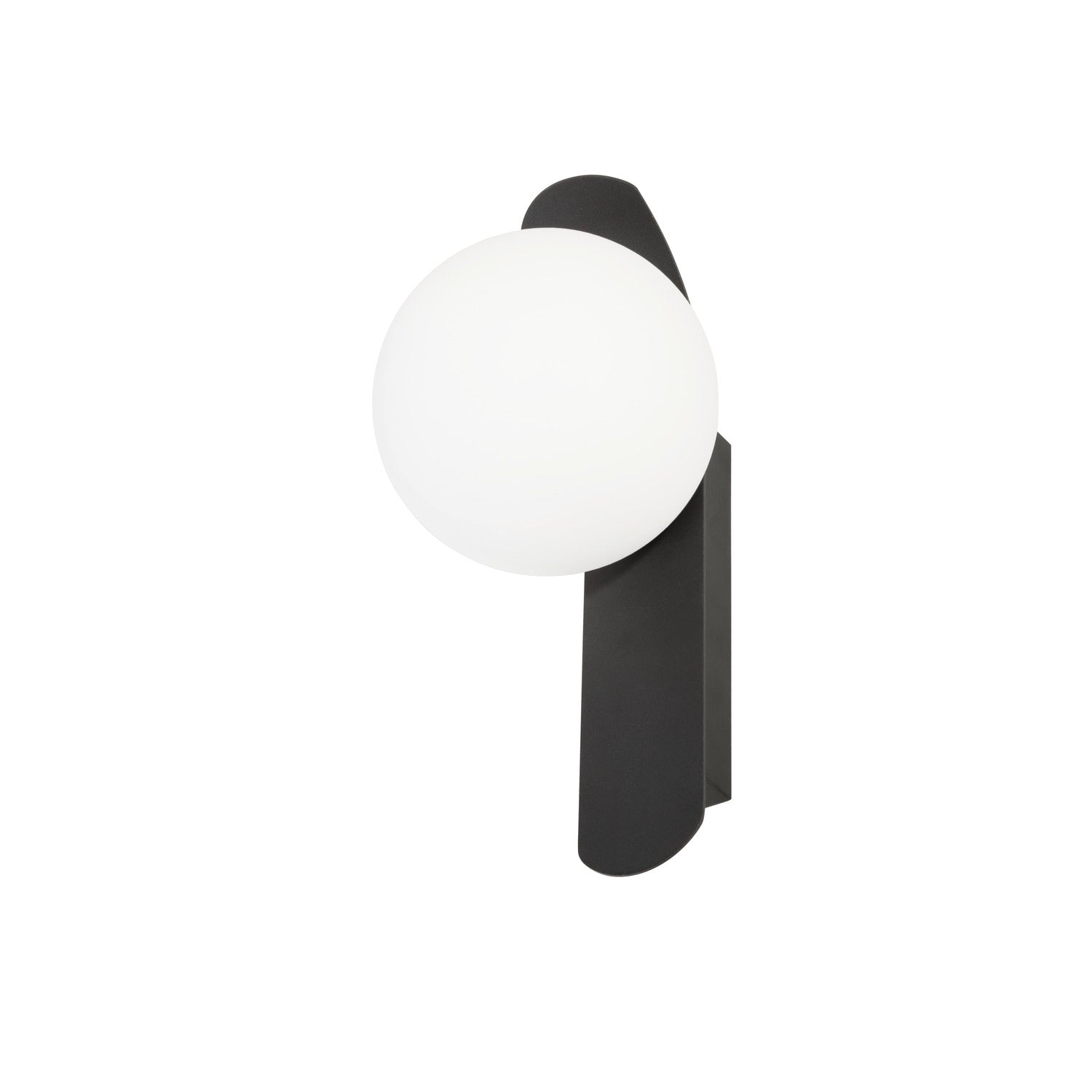 SUN, Aplique de parede, redondo, 1x máx. 40 W, LED, G9, PHASE, preto