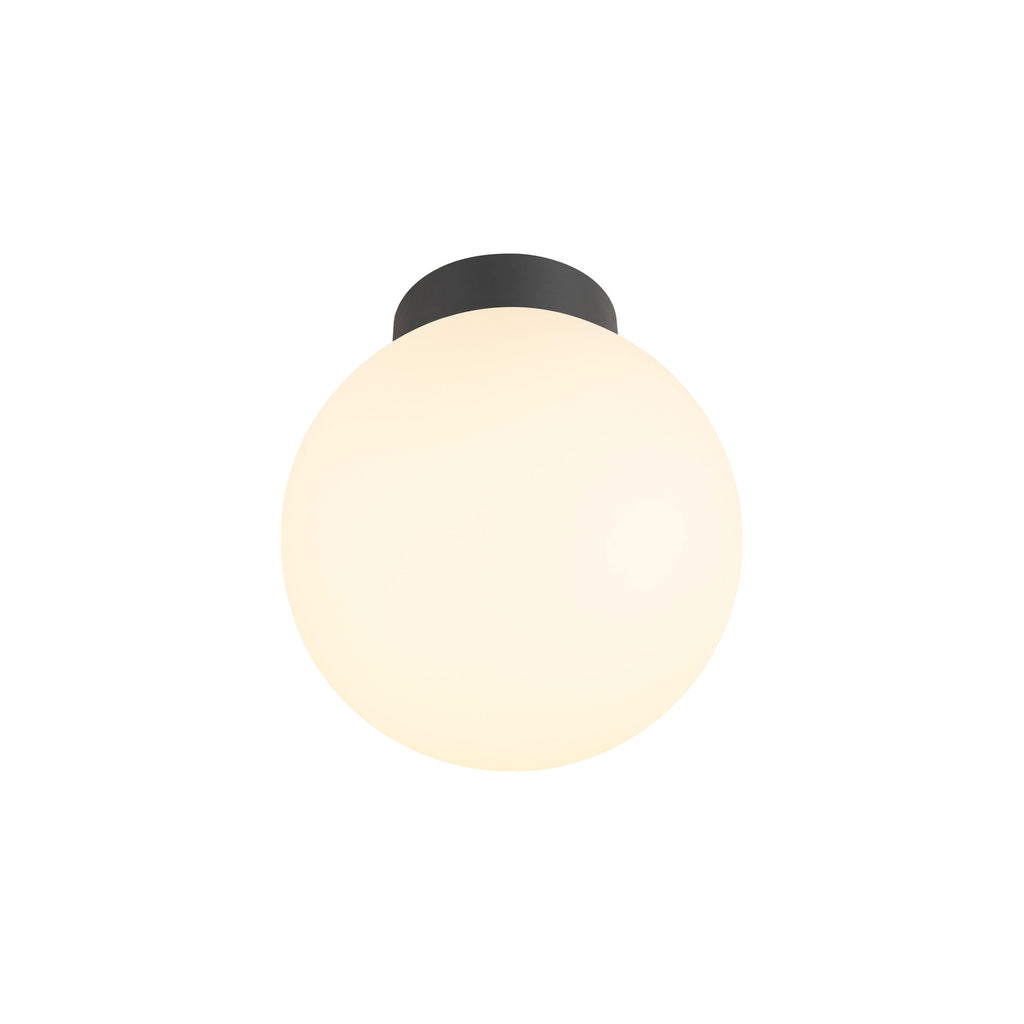 SUN 20, Luz de teto embutida, redonda, 1x máx. 60 W, E27, preto