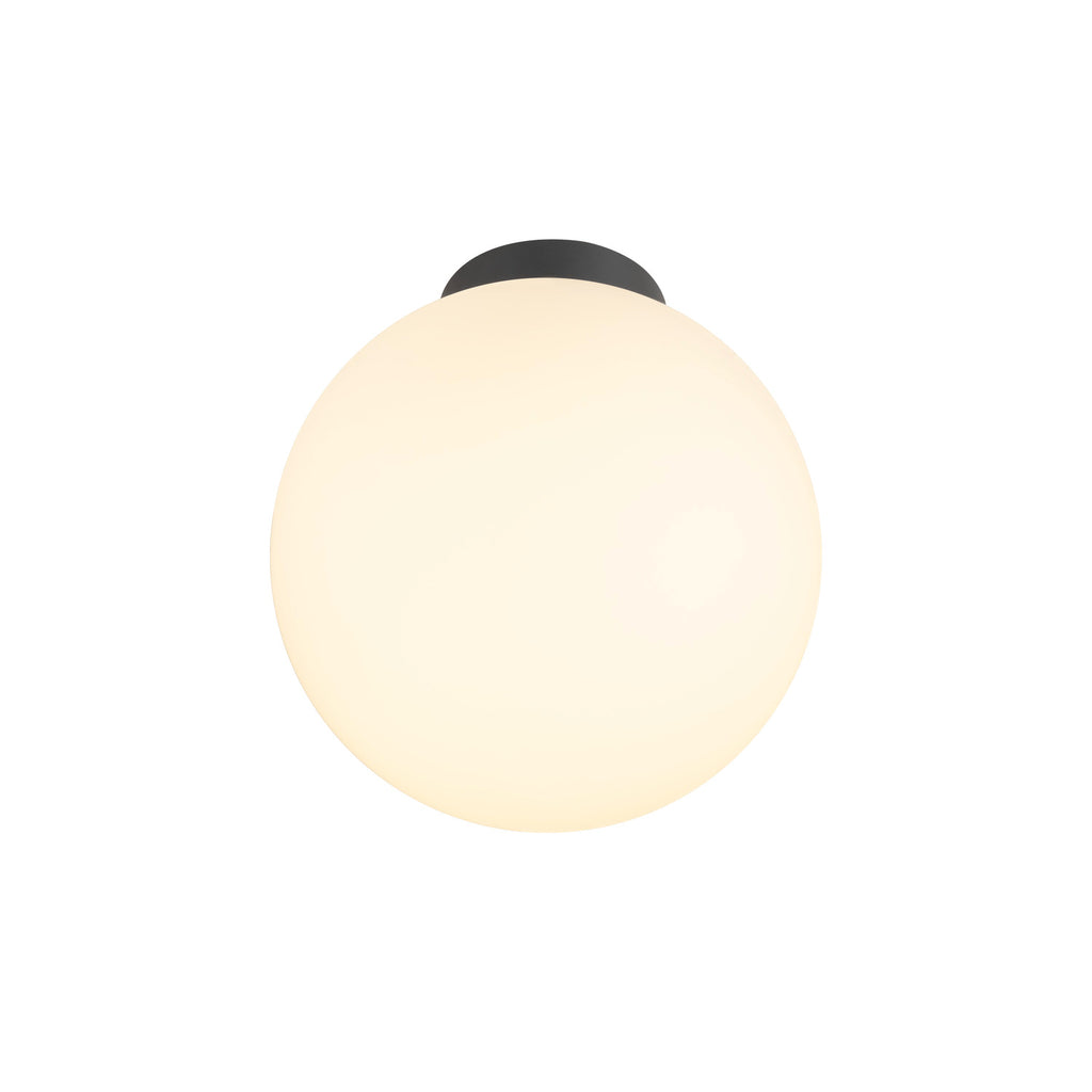 SUN 30, Luz de teto embutida, redonda, 1x máx. 60 W, E27, preta
