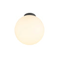 SUN 30, Luz de teto embutida, redonda, 1x máx. 60 W, E27, preta