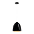 PARA CONE 30, candeeiro suspenso, comprimento do pendente 250 cm, E27, 1x máx. 60 W, preto / dourado
