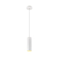ENOLA®, candeeiro suspenso, comprimento do pendente 150 cm, E27, 1x máx. 50 W, branco mate