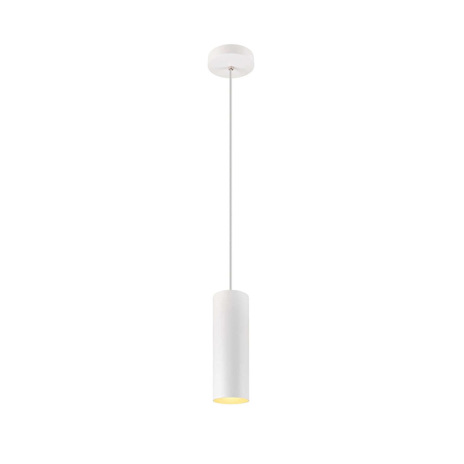 ENOLA®, candeeiro suspenso, comprimento do pendente 150 cm, E27, 1x máx. 50 W, branco mate