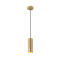 ENOLA®, candeeiro suspenso, comprimento do pendente 150 cm, E27, 1x máx. 50 W, dourado mate