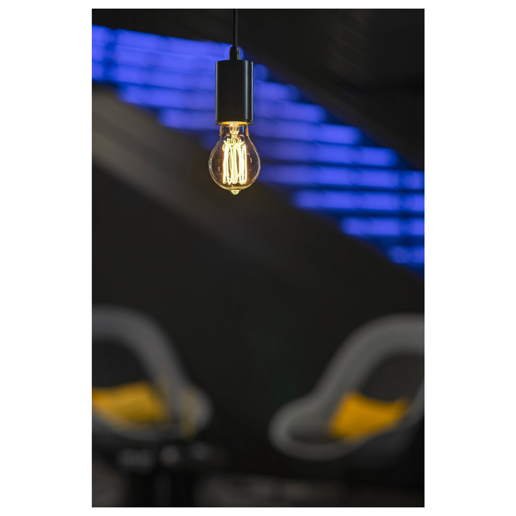 LED A19 Soft Cage, LED-Leuchtmittel, E27, PHASE, 6 W, 2200 K