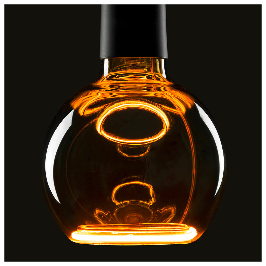 LEUCHTMITTEL - LED Globo Flutuante 125, LED, preto esfumado, E27, PHASE, 6 W, 1900 K