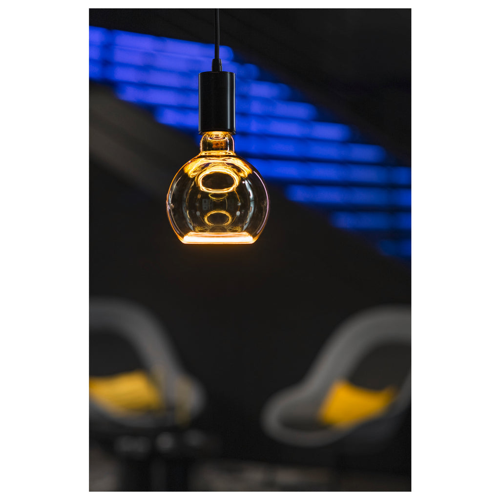 LEUCHTMITTEL - LED Globo Flutuante 125, LED, preto esfumado, E27, PHASE, 6 W, 1900 K