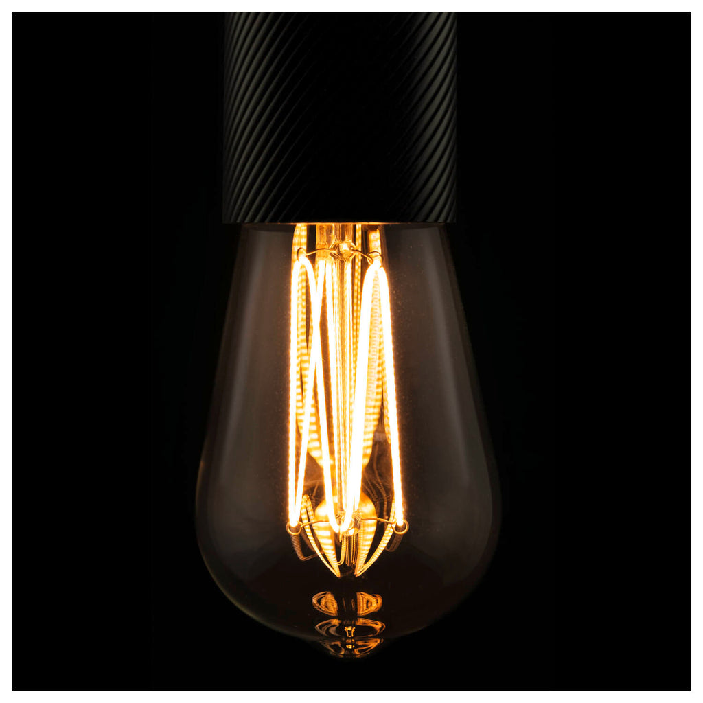 LED Rusika Soft Cage, LED-Leuchtmittel, E27, PHASE, 6 W, 2200 K