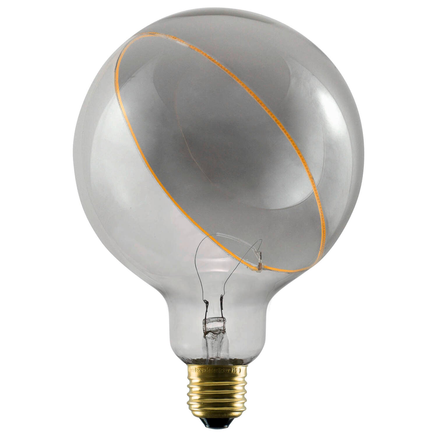 LEUCHTMITTEL - LED Globo Ilusão 125 topo inclinado, lâmpada LED, esfumado, E27, PHASE, 5 W, 2200 K