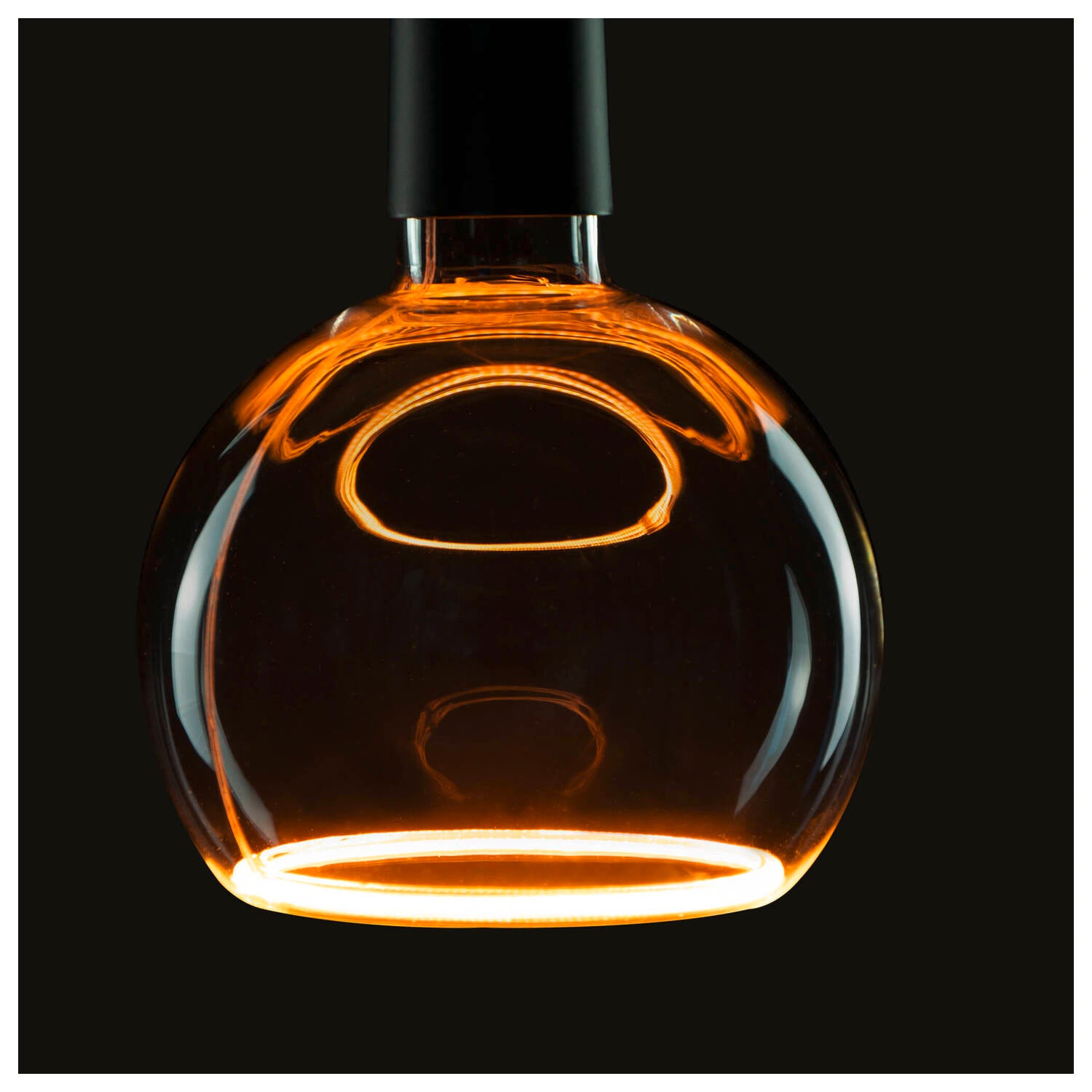LEUCHTMITTEL - LED Globo Flutuante 150, LED, preto esfumado, E27, PHASE, 6 W, 1900 K
