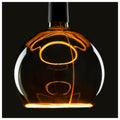 LEUCHTMITTEL - LED Globo Flutuante 200, lâmpada LED, preto esfumado, E27, PHASE, 6 W, 1900 K
