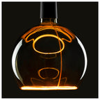 LEUCHTMITTEL - LED Globo Flutuante 200, lâmpada LED, preto esfumado, E27, PHASE, 6 W, 1900 K