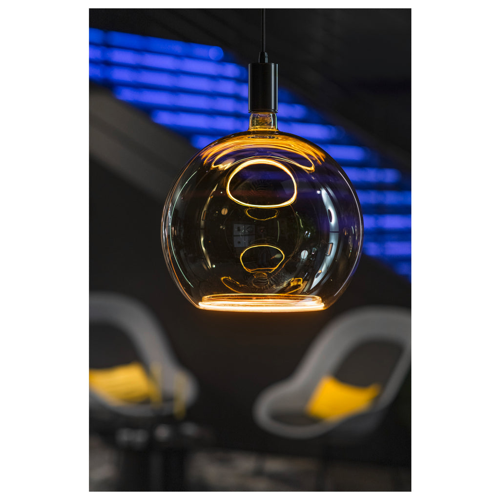 LEUCHTMITTEL - LED Globo Flutuante 300, LED, fumado preto, E27, PHASE, 8 W, 1900 K