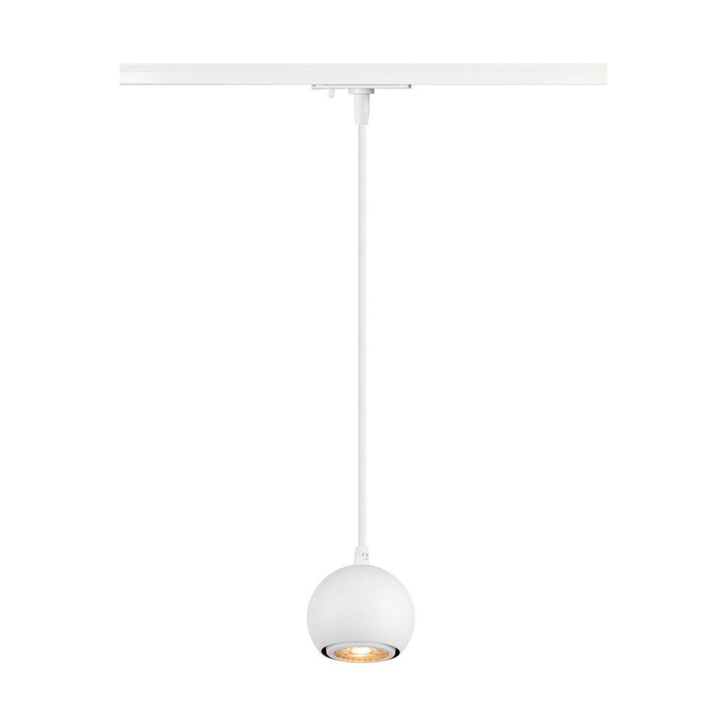 LIGHT EYE® 90, 1~ luminária pendente, GU10, comprimento do pendente 150 cm, 1x máx. 6 W, branco mate