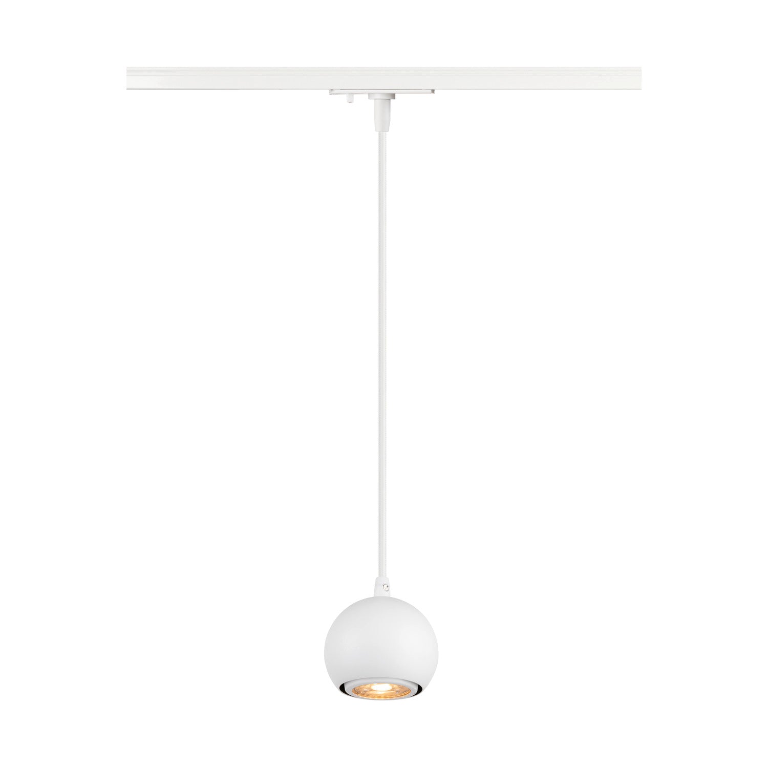 LIGHT EYE® 90, 1~ luminária pendente, GU10, comprimento do pendente 150 cm, 1x máx. 6 W, branco mate
