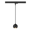 LIGHT EYE® 90, 3~ luminária pendente, GU10, comprimento do pendente 150 cm, 1x máx. 6 W, preto mate