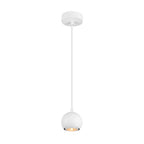 LIGHT EYE® 90, luminária pendente, GU10, comprimento do pendente 150 cm, 1x máx. 6 W, branco mate