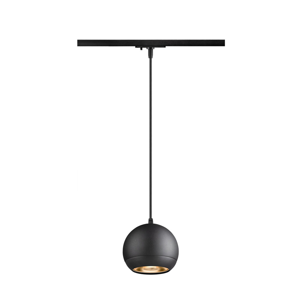 LIGHT EYE® 150, 1~ luminária pendente, GU10, comprimento do pendente 150 cm, 1x máx. 13 W, preto mate