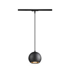 LIGHT EYE® 150, 1~ luminária pendente, GU10, comprimento do pendente 150 cm, 1x máx. 13 W, preto mate