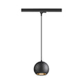 LIGHT EYE® 150, 3~ luminária pendente, GU10, comprimento do pendente 150 cm, 1x máx. 13 W, preto mate