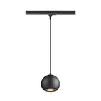 LIGHT EYE® 150, 3~ luminária pendente, GU10, comprimento do pendente 150 cm, 1x máx. 13 W, preto mate