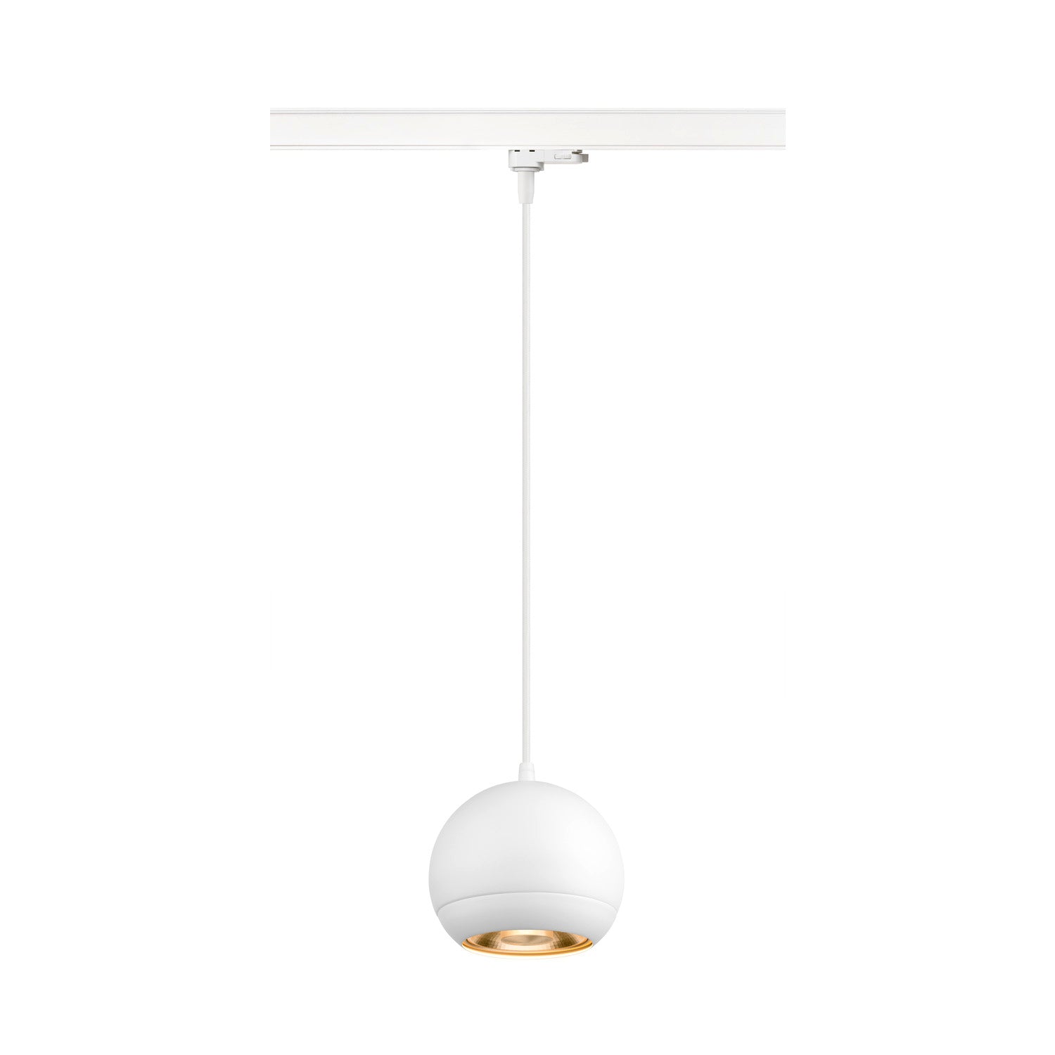 LIGHT EYE® 150, luminária pendente 3~, GU10, comprimento do pendente 150 cm, 1x máx. 13 W, branco mate
