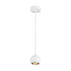 LIGHT EYE® 90, luminária pendente, GU10, comprimento do pendente 150 cm, 1x máx. 6 W, branco mate