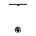 LIGHT EYE® 150, 3~ luminária pendente, GU10, comprimento do pendente 150 cm, 1x máx. 13 W, preto mate