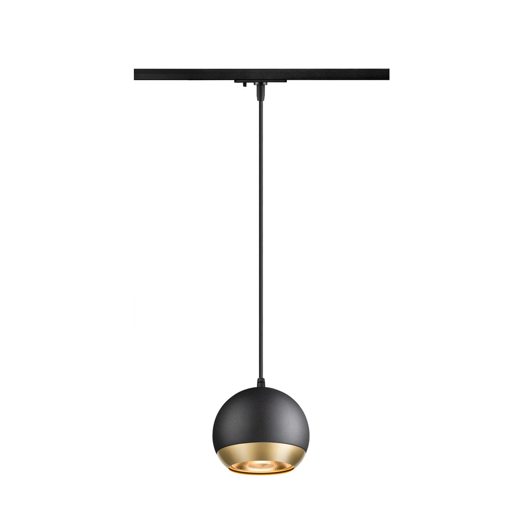 LIGHT EYE® 150, 1~ luminária pendente, GU10, comprimento do pendente 150 cm, 1x máx. 13 W, preto mate