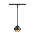 LIGHT EYE® 150, 3~ luminária pendente, GU10, comprimento do pendente 150 cm, 1x máx. 13 W, preto mate
