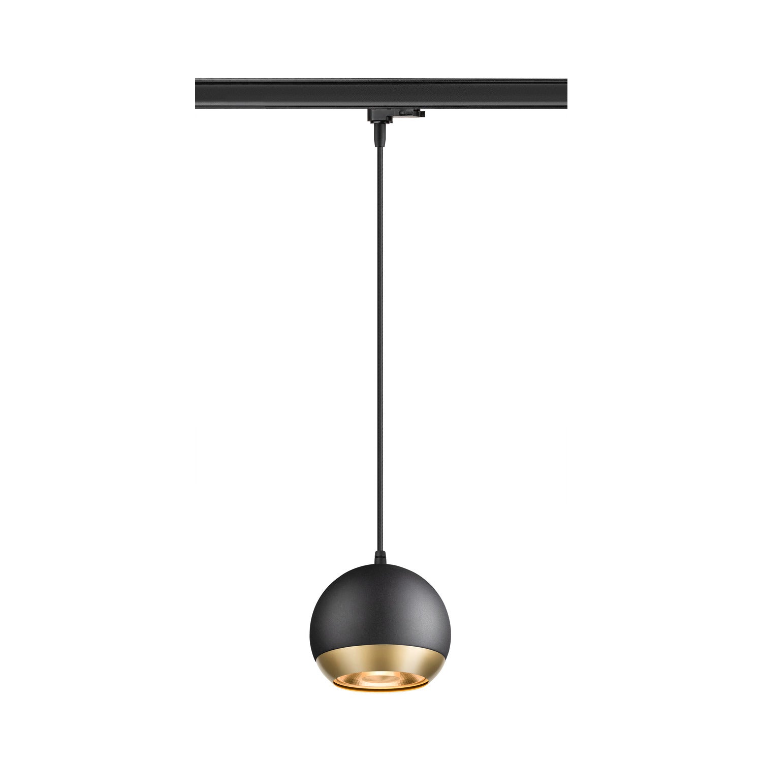 LIGHT EYE® 150, 3~ luminária pendente, GU10, comprimento do pendente 150 cm, 1x máx. 13 W, preto mate